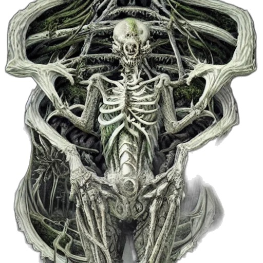 creature, animal, jewelry, robot, concept art, 3d render, comic book art, fantasy art transparent PNG cut-out