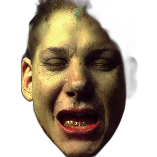 face, mask, creature, robot transparent PNG cut-out