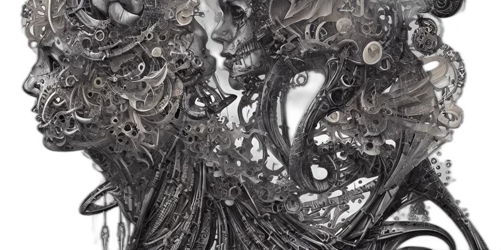 mask, face, robot, creature transparent PNG cut-out