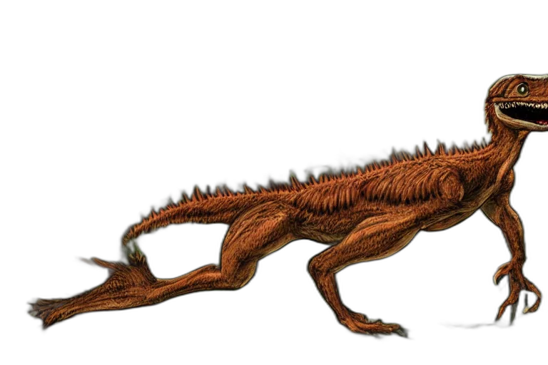 dragon, creature, animal, staff transparent PNG cut-out