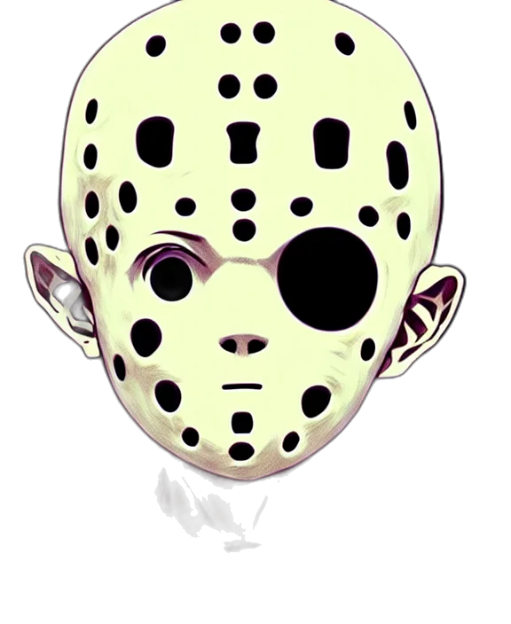 mask, face, creature, animal transparent PNG cut-out