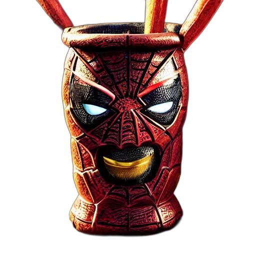 mask, crown, bottle, face transparent PNG cut-out