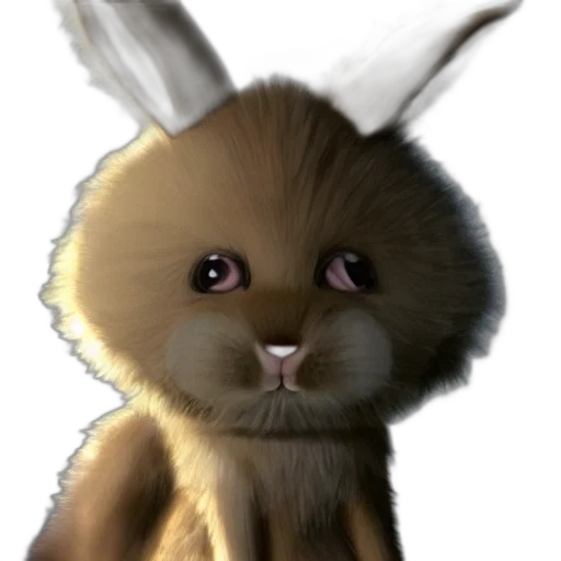 animal, creature, face, photorealistic transparent PNG cut-out