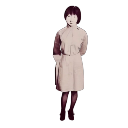 dress, staff, jacket, face transparent PNG cut-out