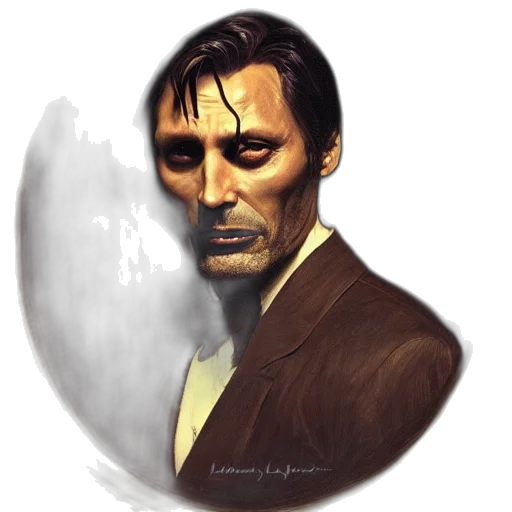 face, mask, concept art, photorealistic transparent PNG cut-out
