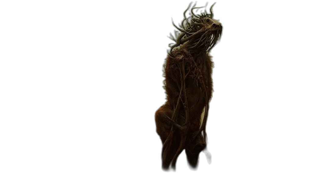 creature, hair, animal, dragon, concept art, fantasy art, photorealistic, 3d render transparent PNG cut-out