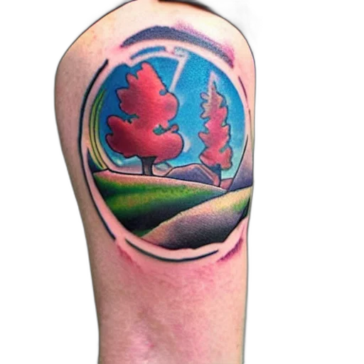 tree, watercolor, photorealistic, forest transparent PNG cut-out