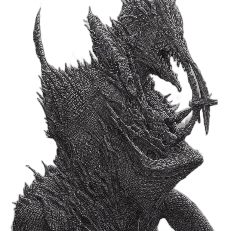dragon, creature, animal, mask transparent PNG cut-out