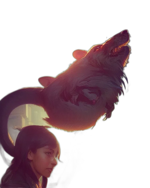 dragon, creature, animal, mask, photorealistic, concept art, fantasy art, 3d render transparent PNG cut-out