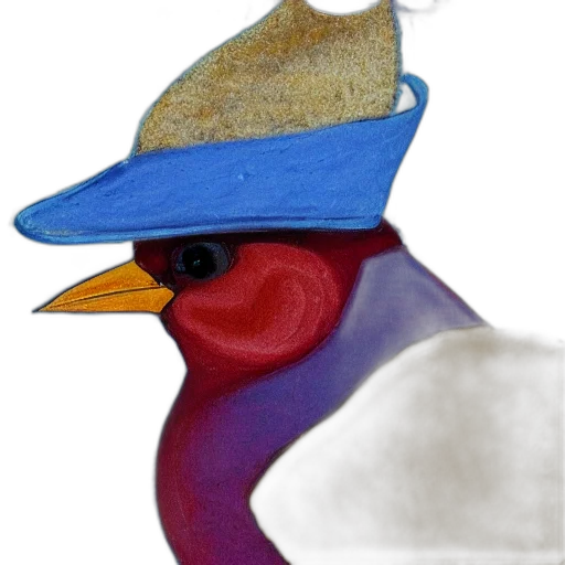 hat, crown, animal, staff transparent PNG cut-out