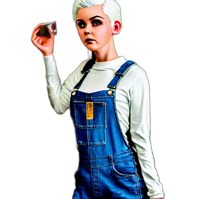 robot, jacket, staff, dress, concept art, comic book art, 3d render, photorealistic transparent PNG cut-out