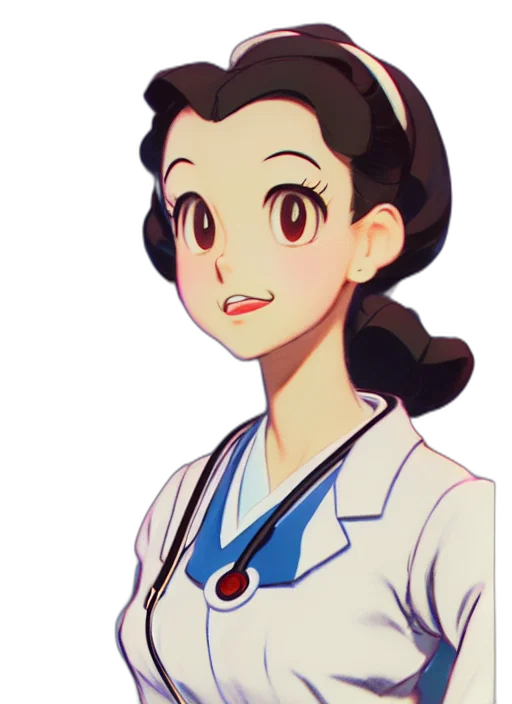 staff, face, crown, cartoon, anime, pixel art, concept art, polaroid transparent PNG cut-out