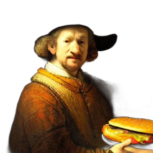 food, hat, face, staff transparent PNG cut-out