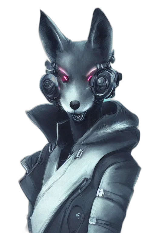 mask, robot, jacket, staff transparent PNG cut-out