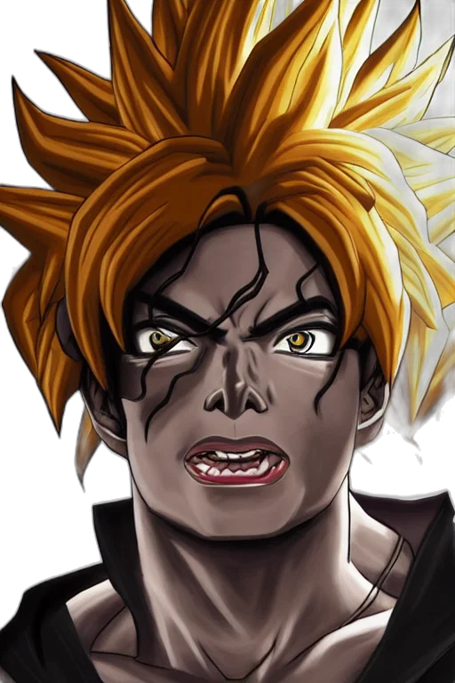face, mask, staff, comic book art transparent PNG cut-out