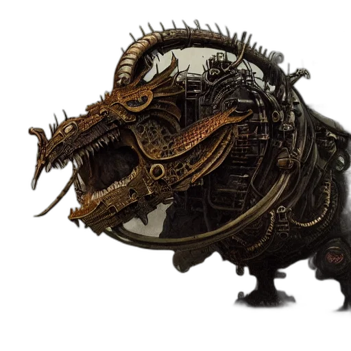 dragon, creature, animal, weapon transparent PNG cut-out