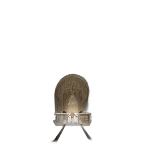 hat, crown, furniture, shoes, 3d render, photorealistic, concept art, earth tones transparent PNG cut-out