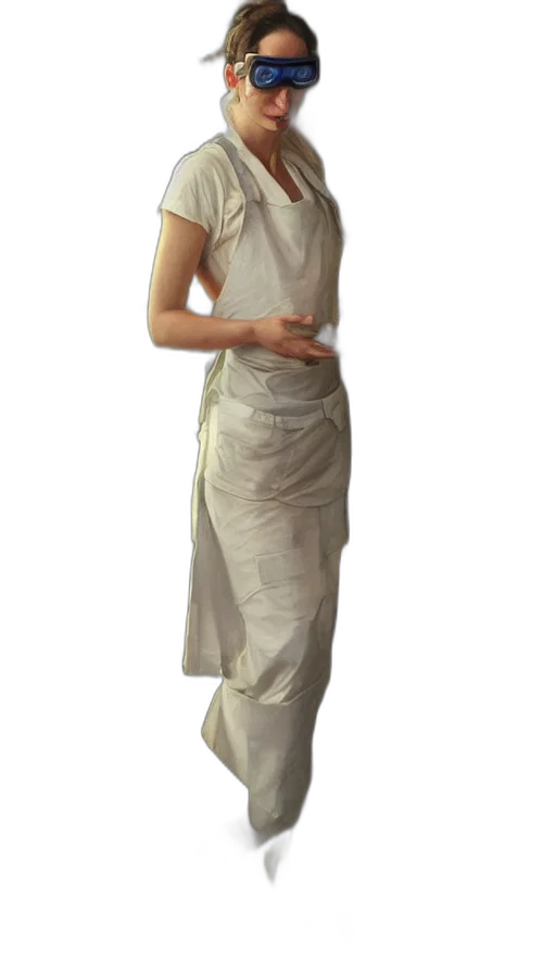 staff, dress, jewelry, concept art transparent PNG cut-out