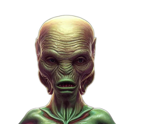 creature, face, mask, concept art transparent PNG cut-out