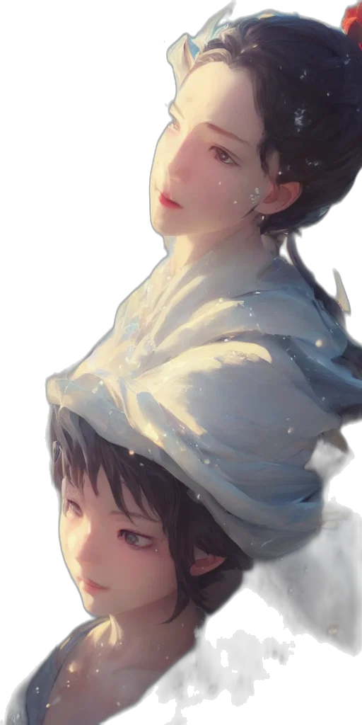 face, crown, dress, hat, oil painting, photorealistic, anime, concept art transparent PNG cut-out