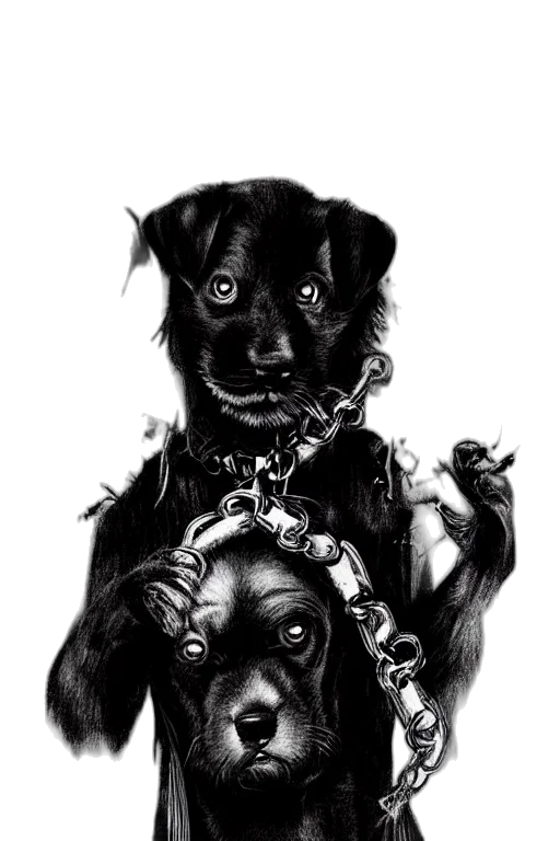 animal, creature, staff, jewelry transparent PNG cut-out