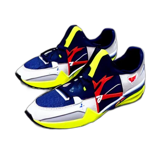 shoes, 3d render, running, shoe transparent PNG cut-out