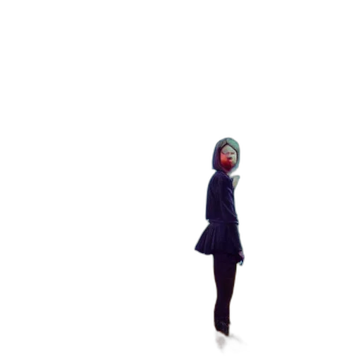 dress, jacket, staff, hat transparent PNG cut-out
