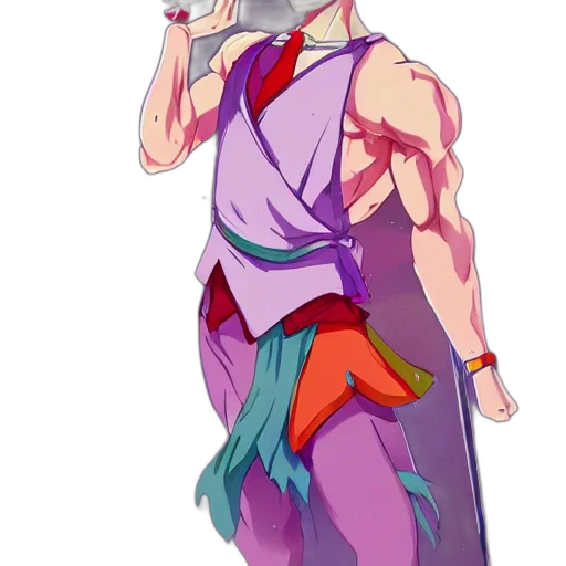 staff, anime, concept art, pixel art, vaporwave, colorful, red, pastel transparent PNG cut-out