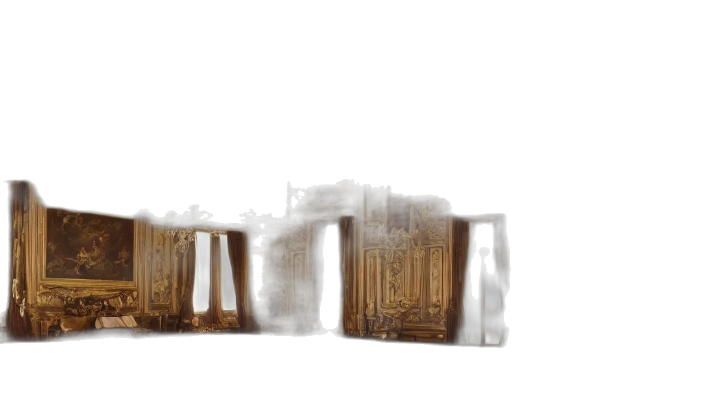 furniture, bottle, crown, hair transparent PNG cut-out