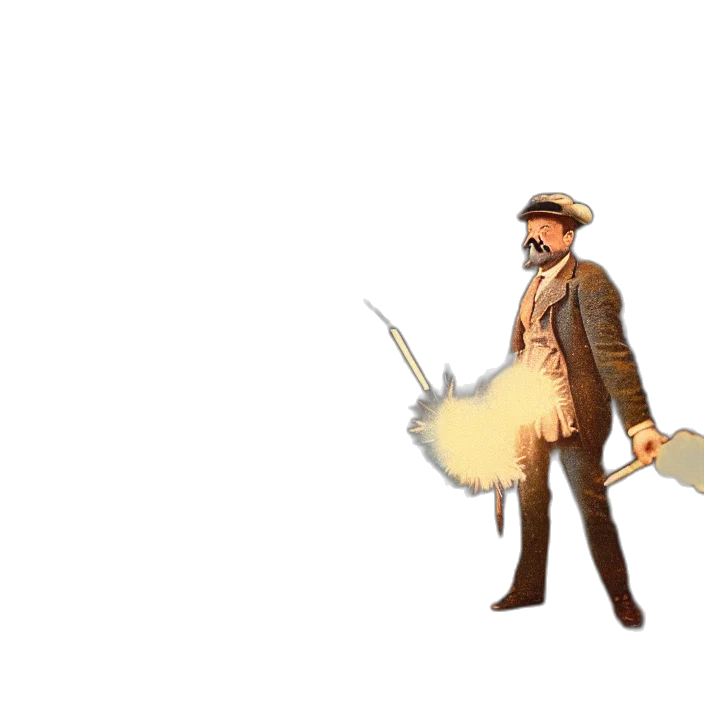 staff, hat, weapon, umbrella transparent PNG cut-out