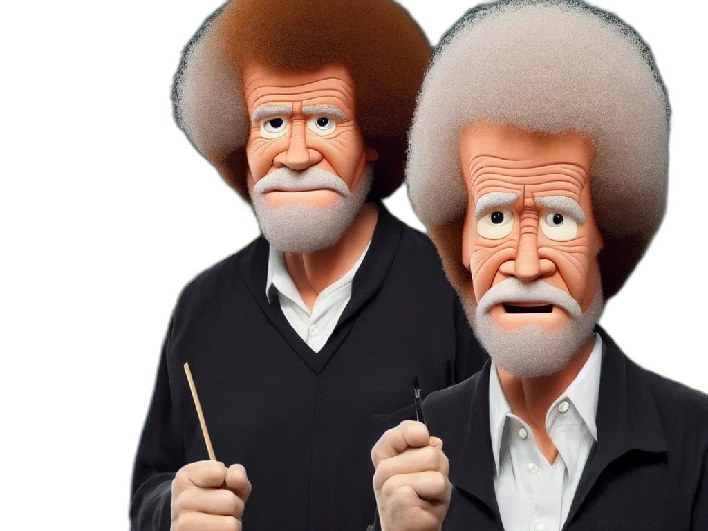 hair, hat, staff, face transparent PNG cut-out