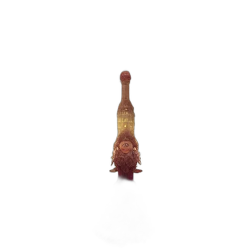 staff, crown, sword, bottle transparent PNG cut-out