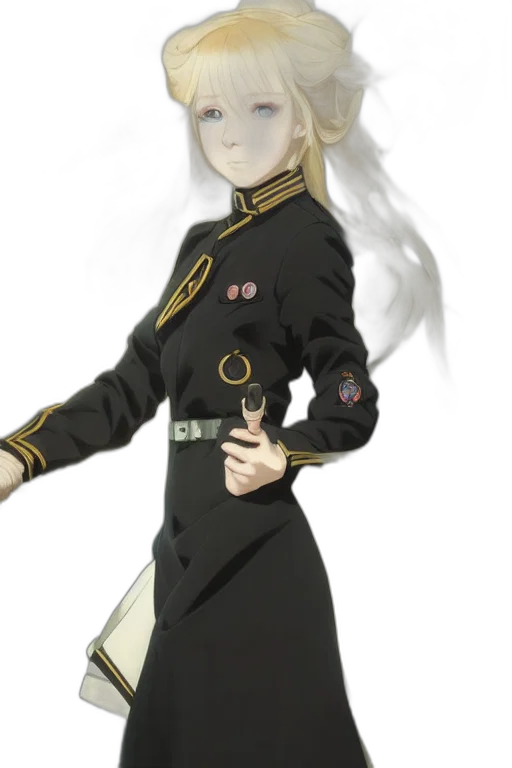 staff, jacket, dress, sword, concept art, fantasy art, anime, pixel art transparent PNG cut-out