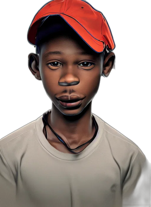 face, hat, staff, animal, photorealistic, concept art, 3d render, cartoon transparent PNG cut-out