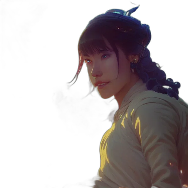 staff, dragon, face, sword transparent PNG cut-out