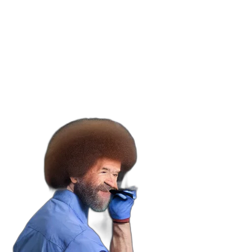 hat, staff, hair, face transparent PNG cut-out