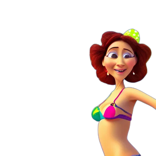 3d render, cartoon, photorealistic, concept art transparent PNG cut-out