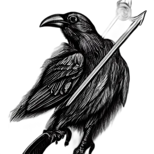 staff, sword, weapon, animal transparent PNG cut-out