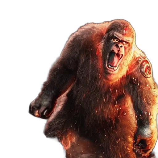 animal, creature, 3d render, concept art transparent PNG cut-out