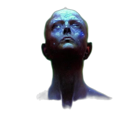 face, mask, robot, creature transparent PNG cut-out