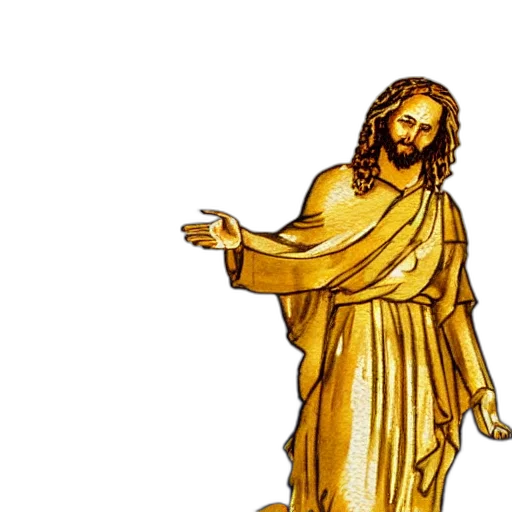staff, dress, concept art, pixel art, 3d render, photorealistic, golden, watercolor transparent PNG cut-out