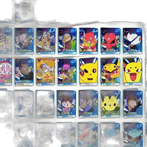 blue, pastel, pokemon, cards transparent PNG cut-out