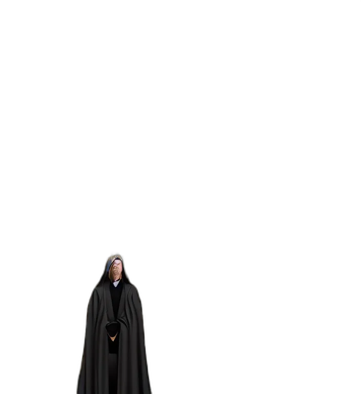 dress, jacket, staff, umbrella, concept art, 3d render, pixel art, comic book art transparent PNG cut-out
