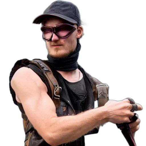 staff, weapon, animal, robot transparent PNG cut-out