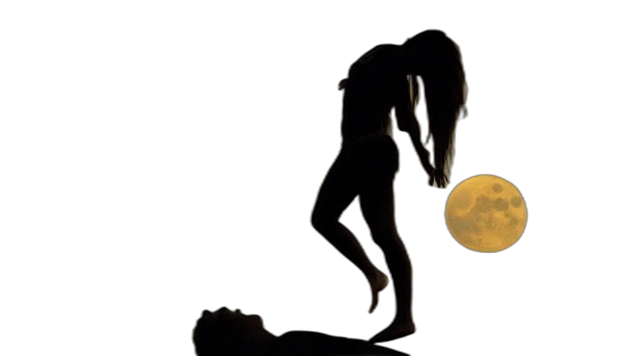concept art, outer space, night, fire, sunset, caressing, moon transparent PNG cut-out