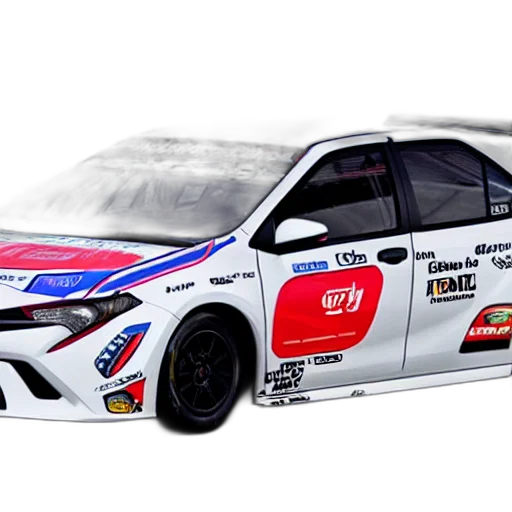 3d render, concept art, toyota, corolla transparent PNG cut-out