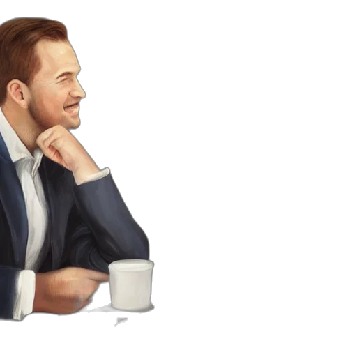 photorealistic, oil painting, concept art, cartoon transparent PNG cut-out