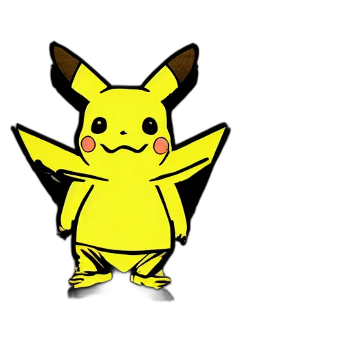 animal, creature, staff, pixel art transparent PNG cut-out