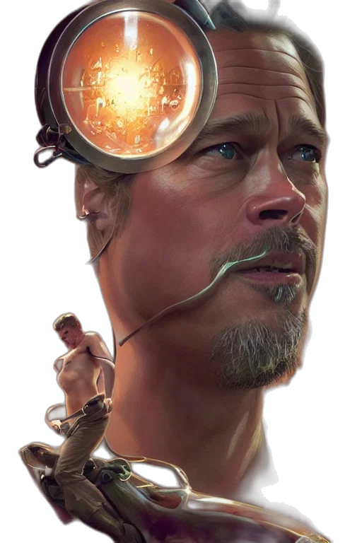 face, staff, weapon, crown, concept art, photorealistic, comic book art, fantasy art transparent PNG cut-out