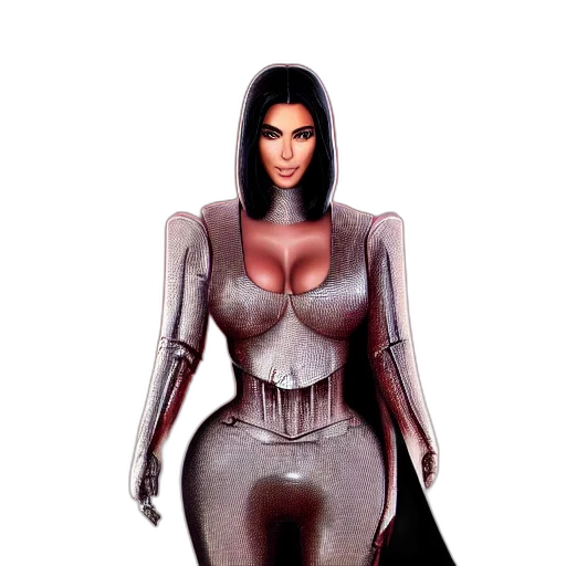 dress, jacket, robot, creature transparent PNG cut-out